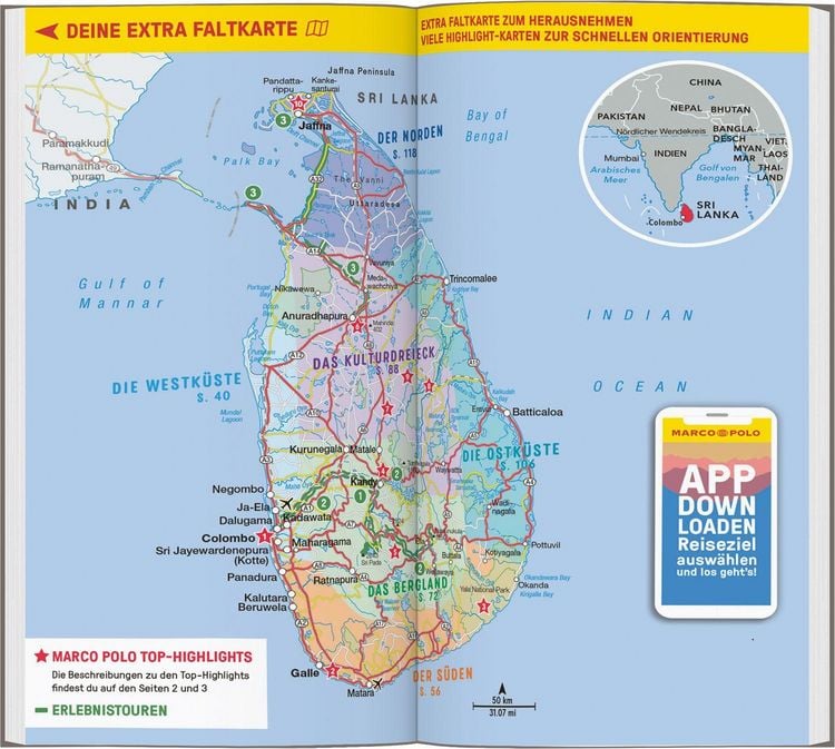 Produktbild: MARCO POLO Reisef&uuml;hrer Sri Lanka