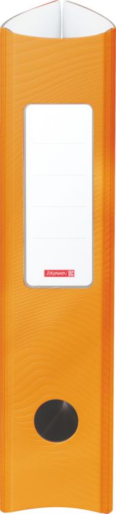 Produktbild: Brunnen Ordner &bdquo;WAVE&ldquo; &brvbar; A4, 70 mm, Hebelmechanik mit gummiertem Griff, orange