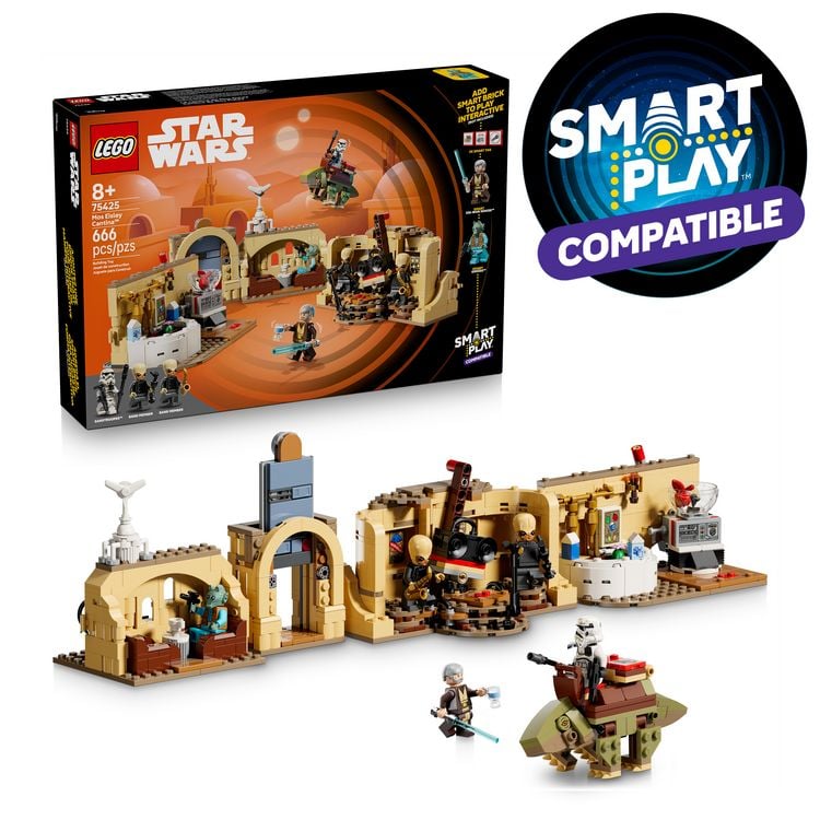 Produktbild: LEGO Star Wars 75425 SMART Play: Mos Eisley Cantina, Spielzeug ab 8