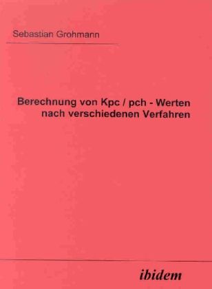 Produktbild: Berechnung von Kpc / pch - Werten nach verschiedenen Verfahren