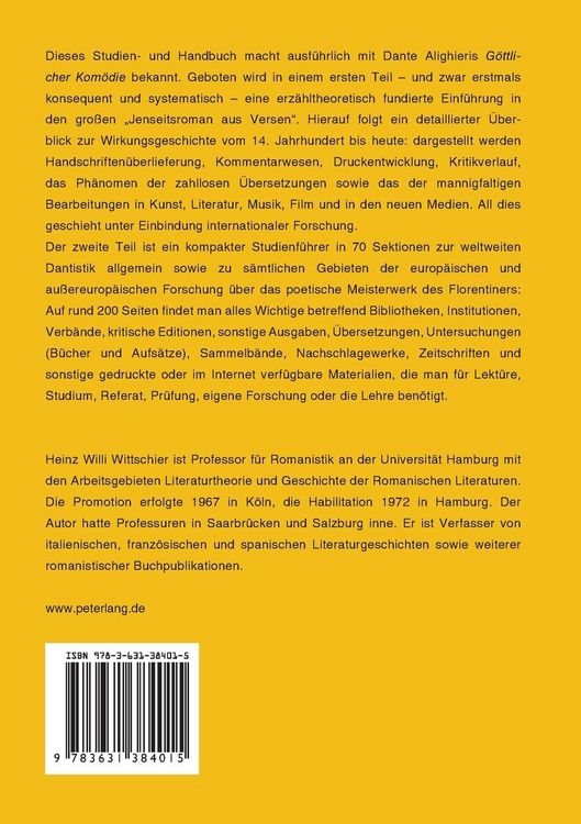 Produktbild: Dantes &laquo;Divina Commedia&raquo;