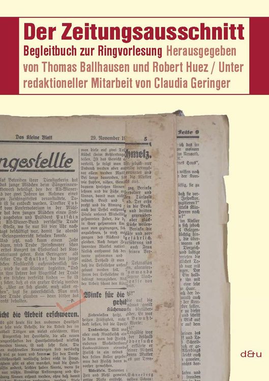 Produktbild: Der Zeitungsausschnitt