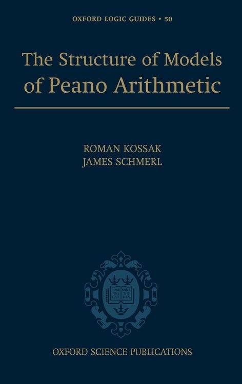 Produktbild: The Structure of Models of Peano Arithmetic