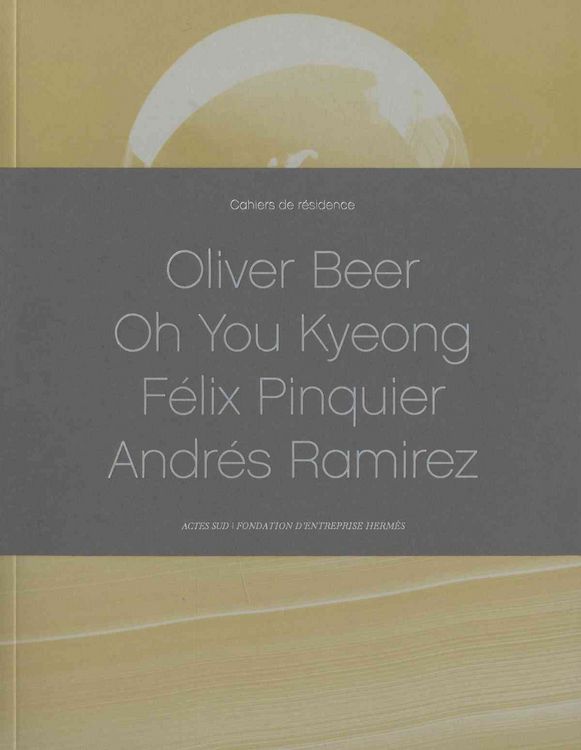 Produktbild: Cahiers de R�sidence 2012