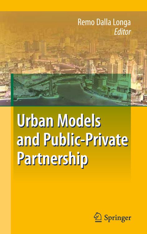 Produktbild: Urban Models and Public-Private Partnership