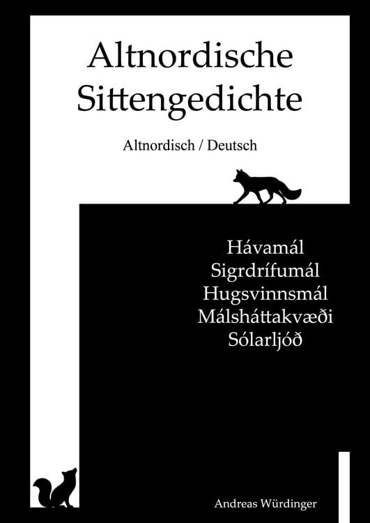 Produktbild: Altnordische Sittengedichte (Altnordisch/Deutsch)