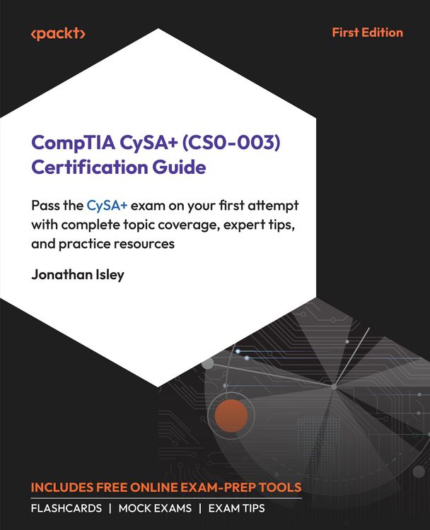 Produktbild: CompTIA CySA+ (CS0-003) Certification Guide