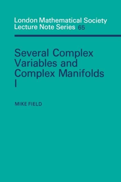 Produktbild: Several Complex Variables and Complex Manifolds I