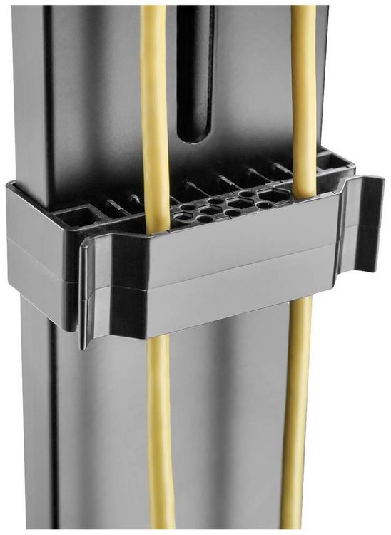 Produktbild: LogiLink BP0161 Monitor-Tischhalterung 1 Display(s) Schwarz Drehbar, H&ouml;henverstellbar, Neigbar, Schwenkbar
