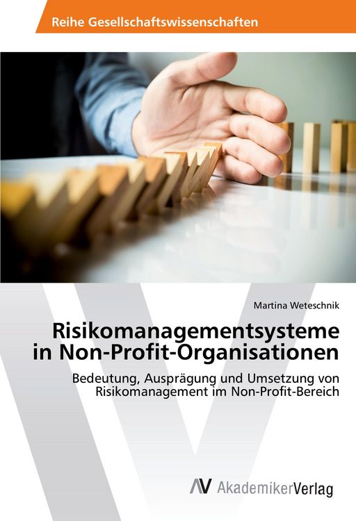 Produktbild: Risikomanagementsysteme in Non-Profit-Organisationen