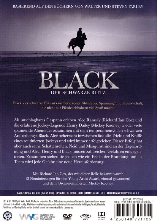 Produktbild: Black, der schwarze Blitz (Box 3) [4 DVDs]