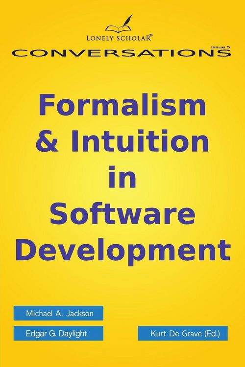 Produktbild: Formalism & Intuition in Software Development