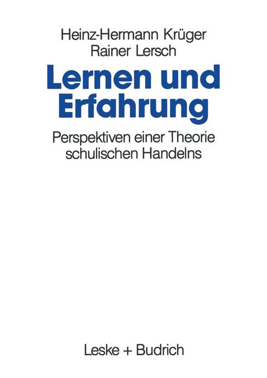 Produktbild: Lernen und Erfahrung