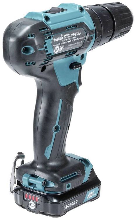 Produktbild: Makita HP333DSAX1 2-Gang-Akku-Schlagbohrschrauber inkl. Ladeger&auml;t