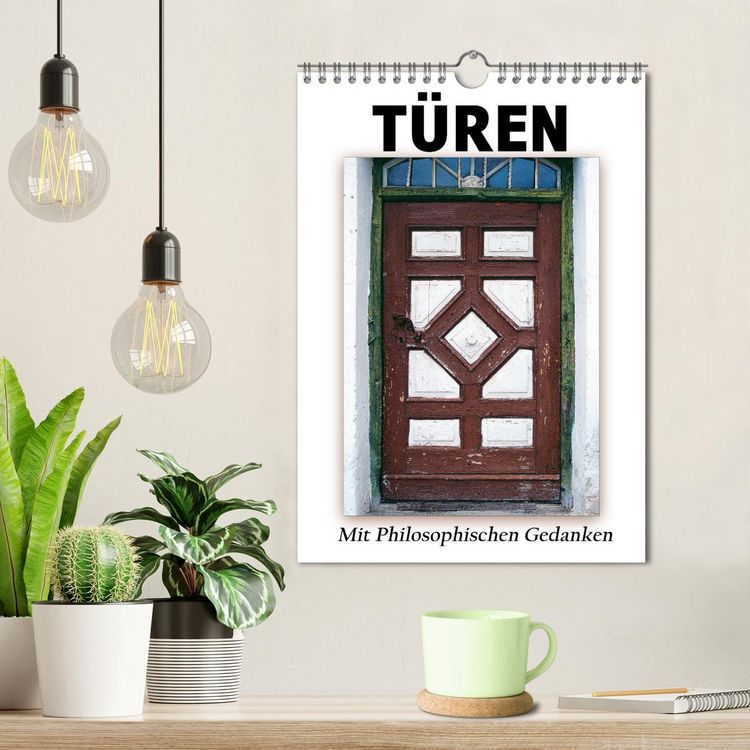 Produktbild: T&uuml;ren mit Philosophischen Gedanken (Wandkalender 2026 DIN A4 hoch), CALVENDO Monatskalender