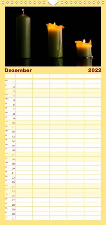 Produktbild: Familienplaner Ver&auml;ndertes (Wandkalender 2022 , 21 cm x 45 cm, hoch)