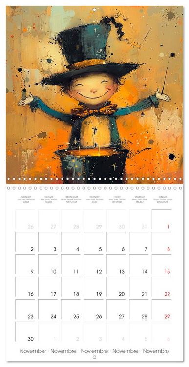 Produktbild: The Magic of Fairytales (Wall Calendar 2026 12 &times; 12 Inch) CALVENDO 12 Month Wall Calendar
