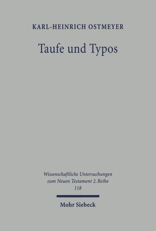 Produktbild: Taufe und Typos