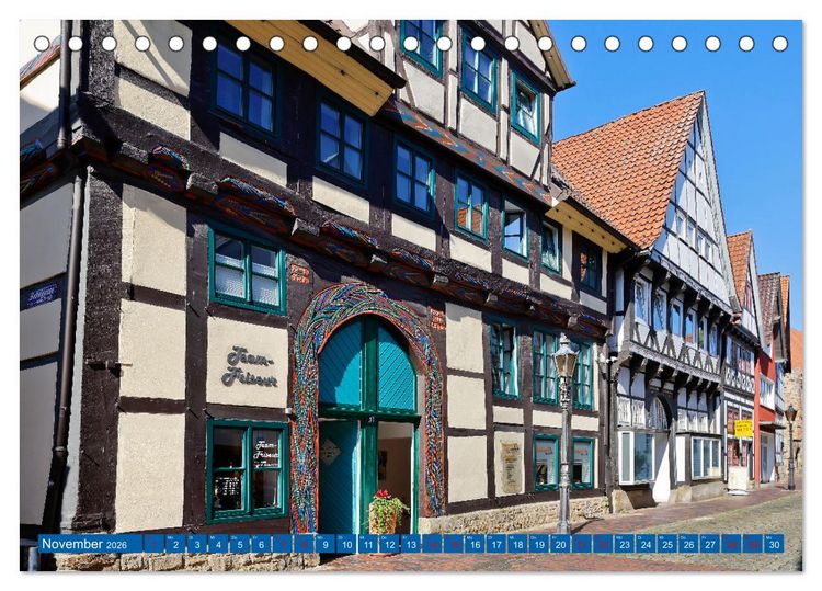 Produktbild: Romantisches RINTELN (Tischkalender 2026 DIN A5 quer), CALVENDO Monatskalender