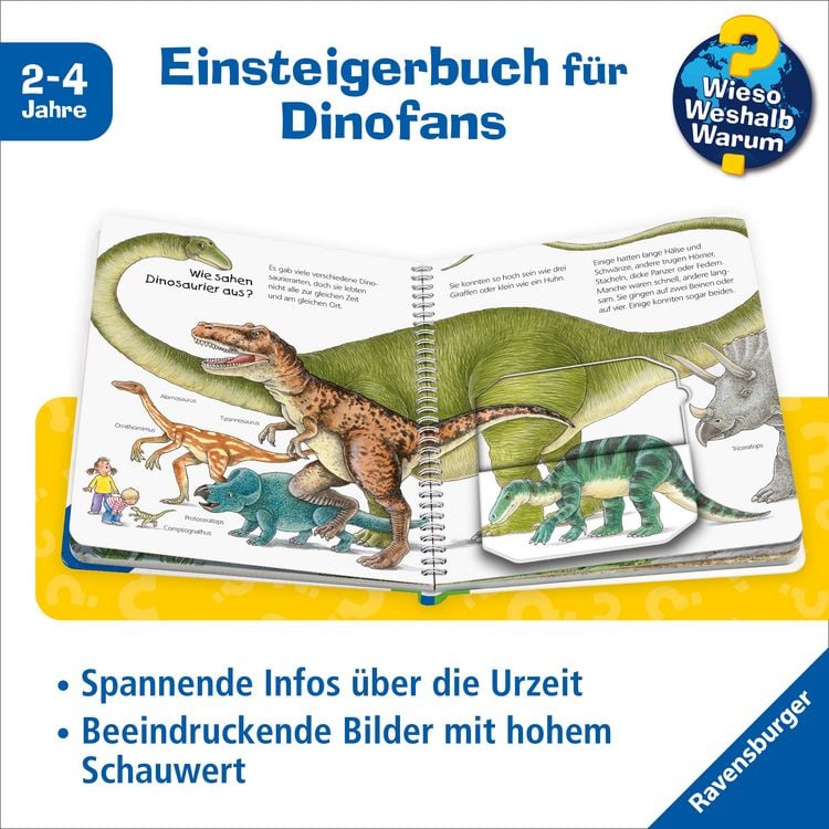 Produktbild: Die Dinosaurier / Wieso? Weshalb? Warum? Junior Bd. 25
