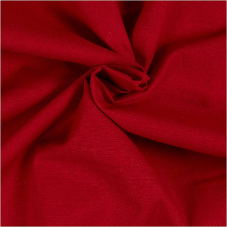 Produktbild: Creativ Company Stoff, B 145 cm, 140 g, Rot, 2 m