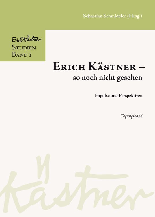 Produktbild: Erich K&auml;stner - so noch nicht gesehen.