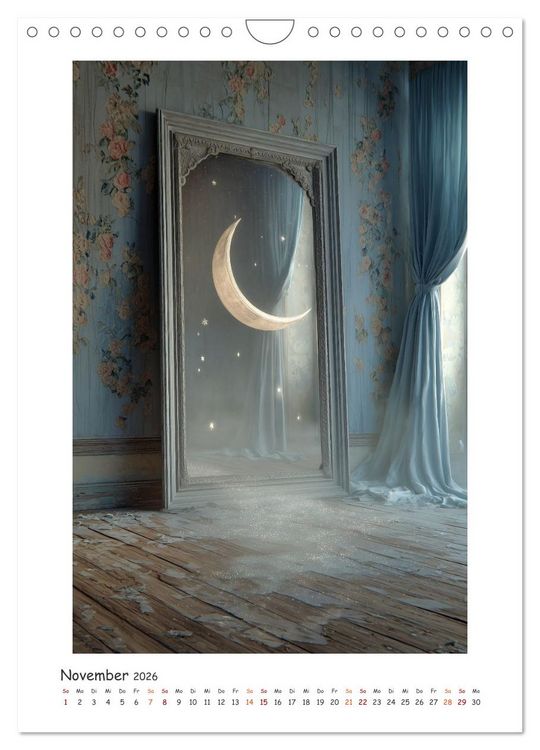 Produktbild: Spiegelschatten (Wandkalender 2026 DIN A4 hoch), CALVENDO Monatskalender