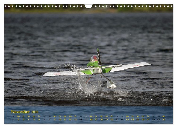 Produktbild: Abenteuer Wasserflug (Wandkalender 2026 DIN A3 quer), CALVENDO Monatskalender