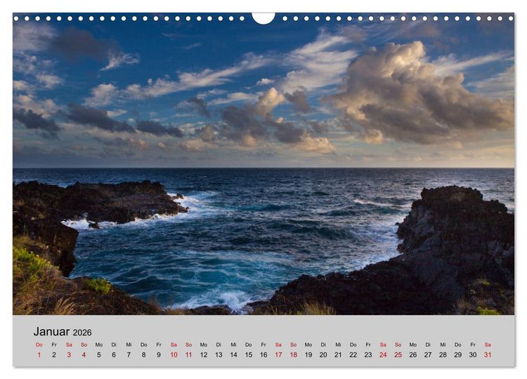 Produktbild: Azoren - S&atilde;o Miguel (Wandkalender 2026 DIN A3 quer), CALVENDO Monatskalender