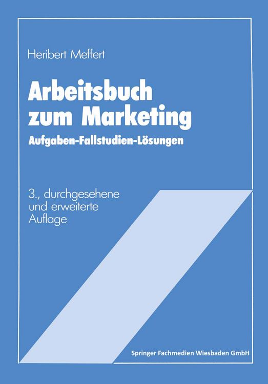 Produktbild: Arbeitsbuch zum Marketing