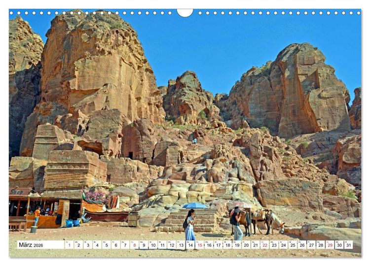 Produktbild: JORDANIEN, Faszination Nahost (Wandkalender 2026 DIN A3 quer), CALVENDO Monatskalender