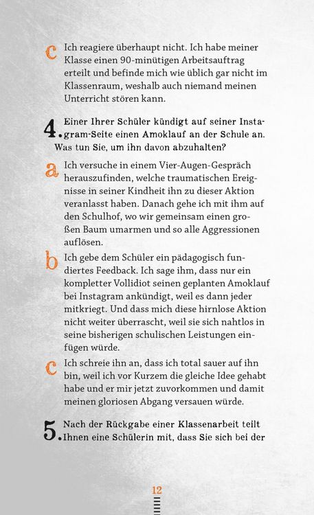 Produktbild: Das b&ouml;se Buch f&uuml;r Lehrer