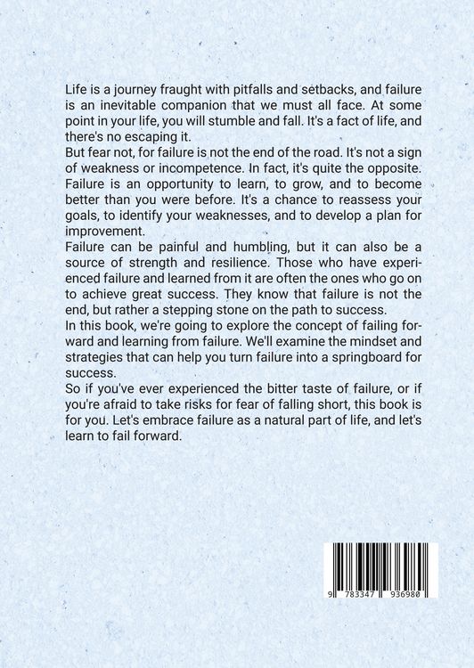 Produktbild: Learning from failure