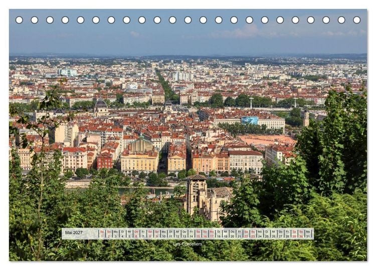 Produktbild: Lyon - C`est si bon Impressionen aus der kulinarischen Hauptstadt Frankreichs (Tischkalender 2027 DIN A5 quer), CALVENDO Monatskalender