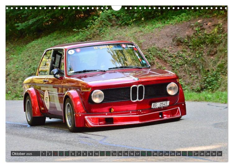 Produktbild: OLDTIMER BERGRENNEN - BMW Fahrzeuge (Wandkalender 2025 DIN A3 quer), CALVENDO Monatskalender
