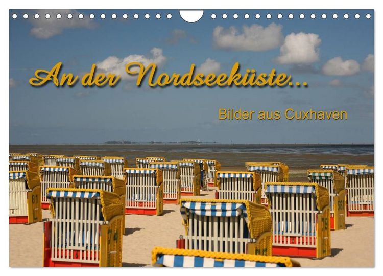 Produktbild: An der Nordseek&uuml;ste... (Wandkalender 2027 DIN A4 quer), CALVENDO Monatskalender