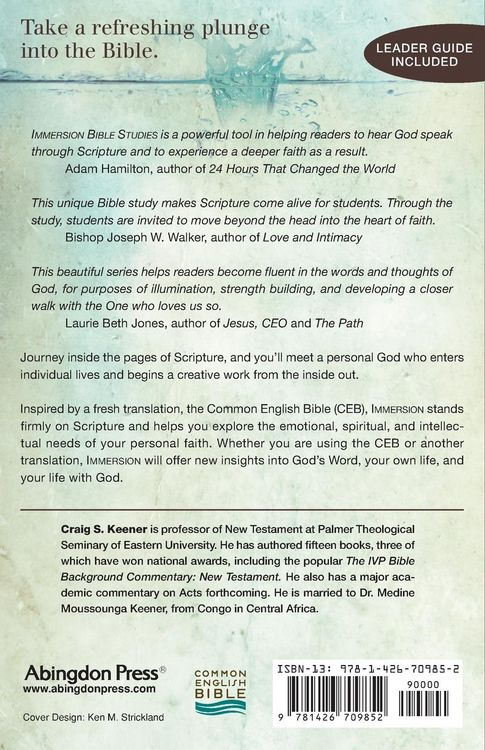 Produktbild: Immersion Bible Studies