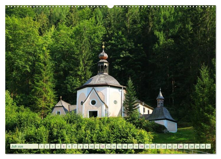 Produktbild: Hallstatt, Marktgemeinde am Hallst&auml;tter See (Wandkalender 2026 DIN A2 quer), CALVENDO Monatskalender