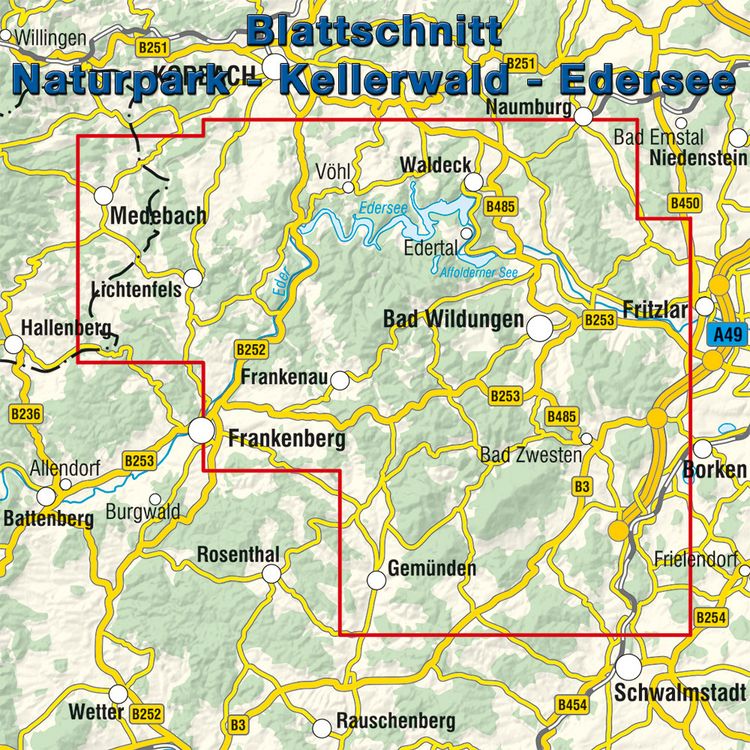 Produktbild: Naturpark Kellerwald-Edersee