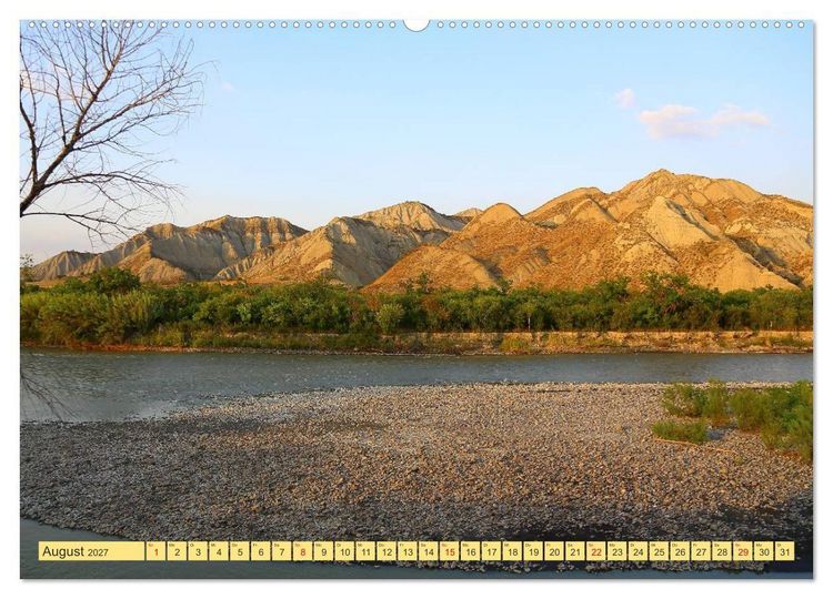 Produktbild: GEORGIEN (hochwertiger Premium Wandkalender 2027 DIN A2 quer), Kunstdruck in Hochglanz