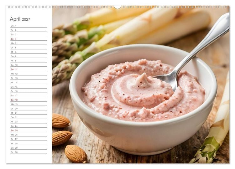 Produktbild: Zero Waste Pesto - 12 Monate, 12 Reste, unendlich Geschmack (hochwertiger Premium Wandkalender 2027 DIN A2 quer), Kunstdruck in Hochglanz