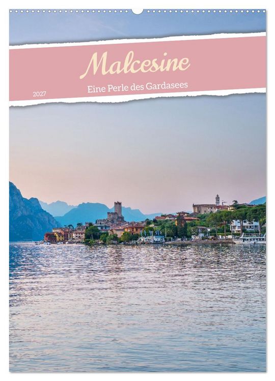 Produktbild: Malcesine - Eine Perle des Gardasees (Wandkalender 2027 DIN A2 hoch), CALVENDO Monatskalender