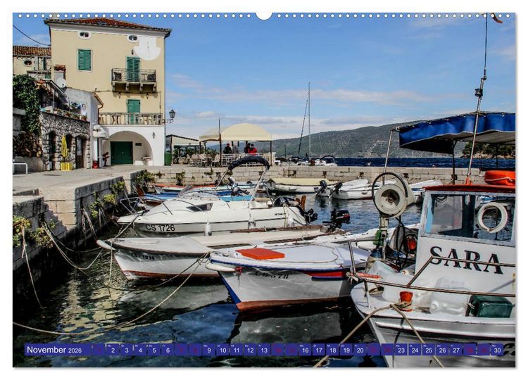 Produktbild: Inselwelt Cres & Losinj (hochwertiger Premium Wandkalender 2026 DIN A2 quer), Kunstdruck in Hochglanz