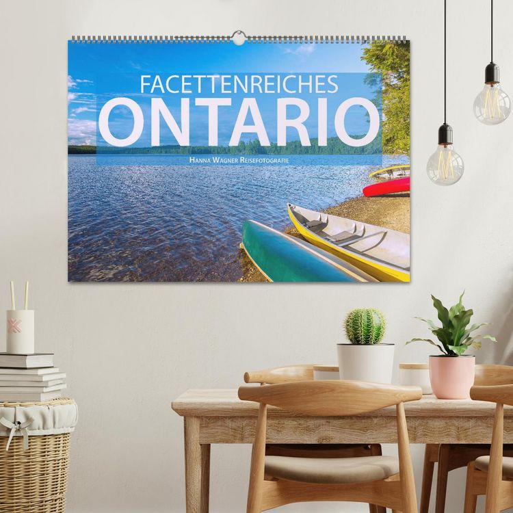 Produktbild: Facettenreiches Ontario (Wandkalender 2026 DIN A2 quer), CALVENDO Monatskalender