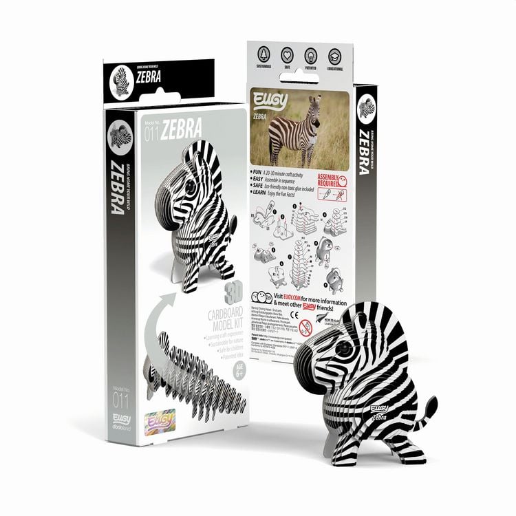 Produktbild: 3D Bastelset Zebra