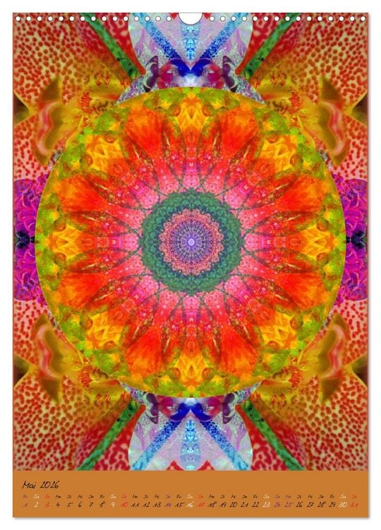 Produktbild: Mandala Energien (Wandkalender 2026 DIN A3 hoch), CALVENDO Monatskalender