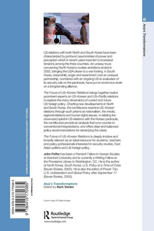 Produktbild: The Future of US-Korean Relations