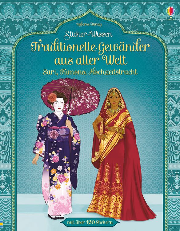 Produktbild: Sticker-Wissen: Traditionelle Gew&auml;nder aus aller Welt
