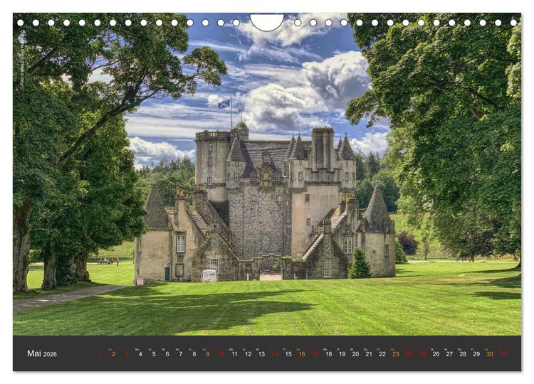 Produktbild: Schottland 2026 Schl&ouml;sser, Burgen und Ruinen (Wandkalender 2026 DIN A4 quer), CALVENDO Monatskalender