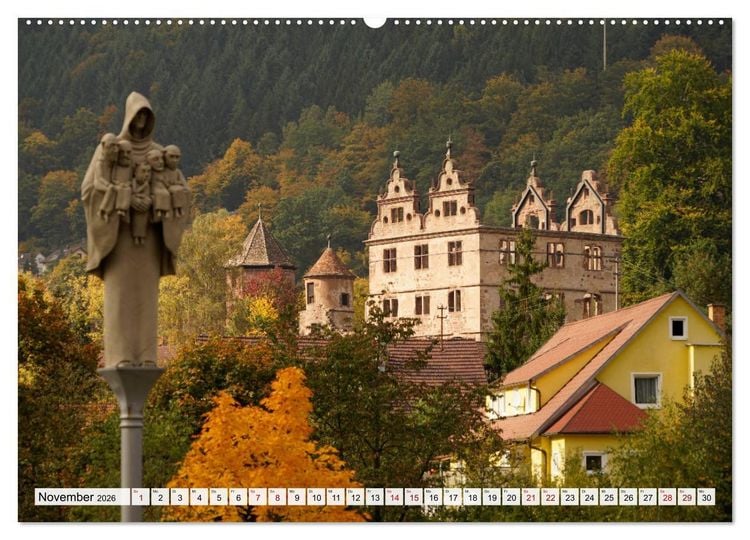 Produktbild: Urlaubsregion Schwarzwald (Wandkalender 2026 DIN A2 quer), CALVENDO Monatskalender